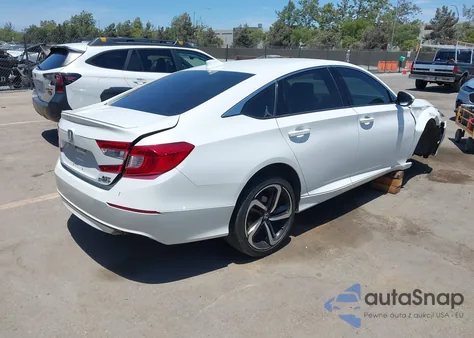 2018 Honda Accord Sport 2.0T из США, поврежденный, VIN 1HGCV2F31JA050088
